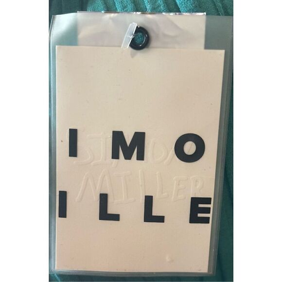 Simon Miller Cyrene Rib Stretch Modal in Teal NWT Size Large - Picture 9 of 11